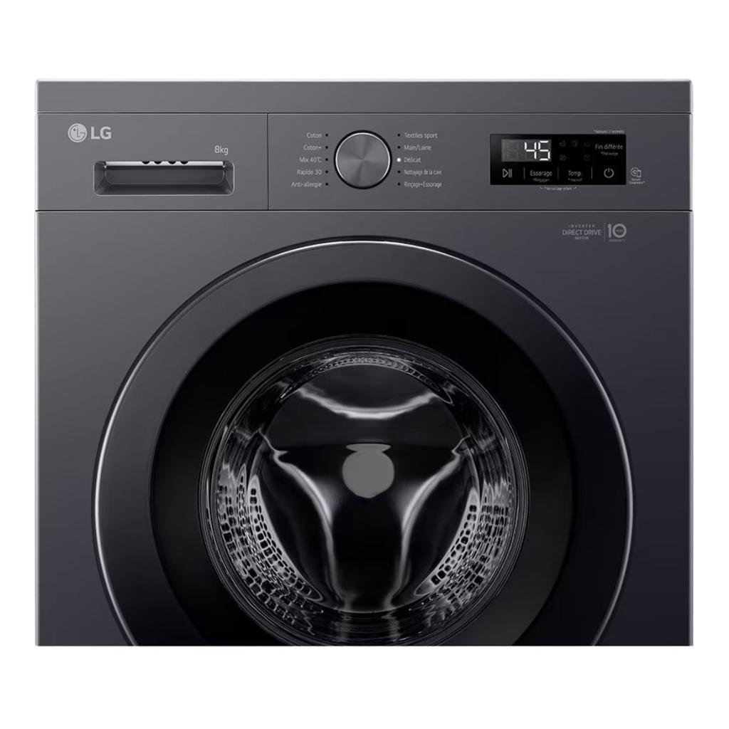 Machine à laver LG F2Y1TYP6J – 8Kg