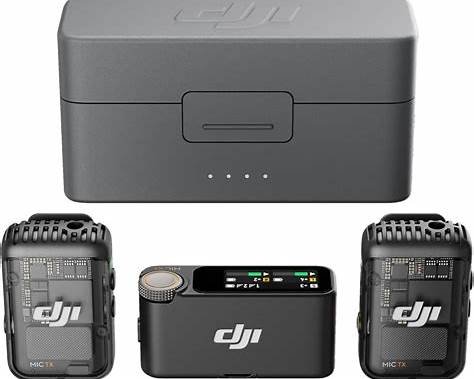 DJI Mic 2 – Micro Cravate Sans Fil Professionnel