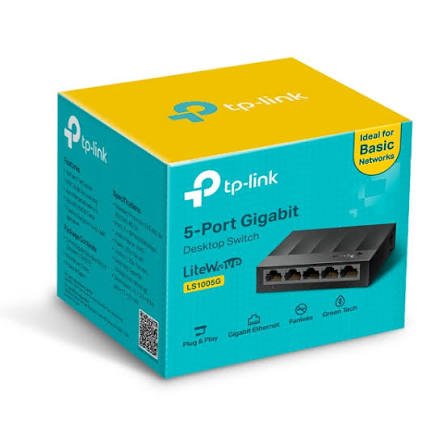 TP‑Link LS1005 – Switch 5 Ports Ethernet