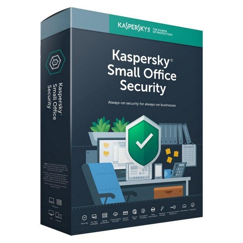Kaspersky Small Office Security – Licence 1 an –20 appareils