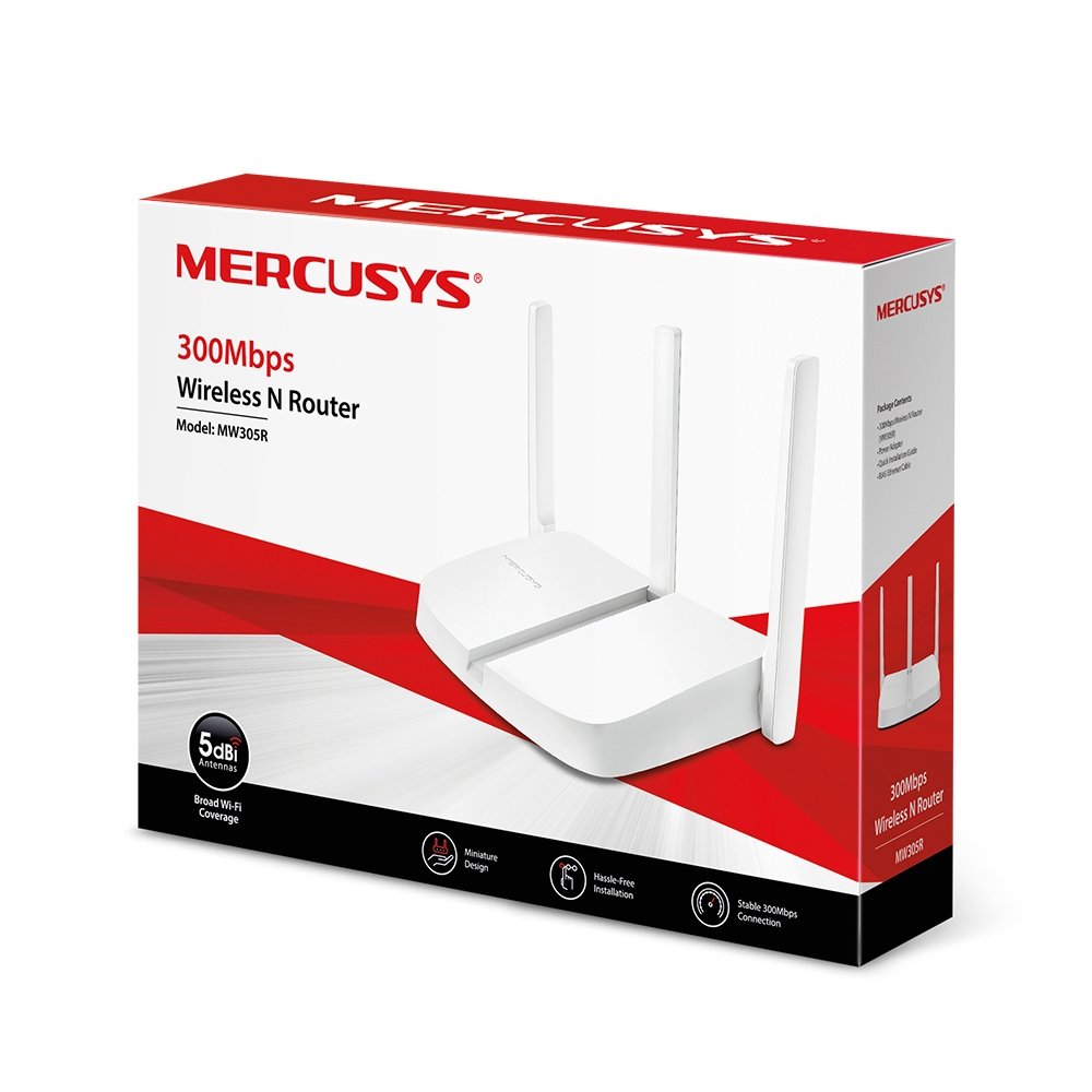 Mercusys MW306R – Routeur Wi‑Fi N 300 Mbps