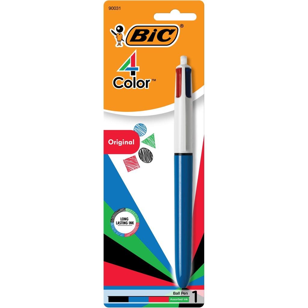 Bic 4 Couleurs – Stylo à Bille 4 Couleurs