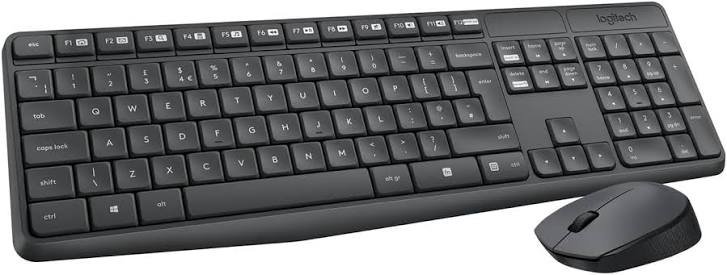 Logitech MK-290 – Ensemble Clavier et Souris Sans Fil AZERTY