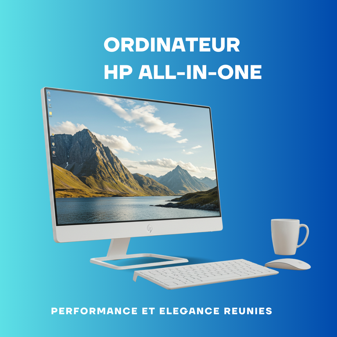 HP All-in-One 24" Touch – Intel Core i5 13ᵉ Génération