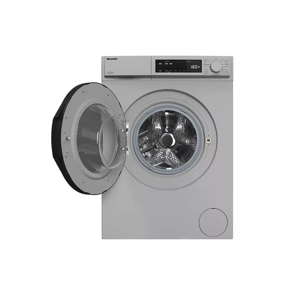 Machine à laver Sharp ES-FE810DZL-S 8Kg Silver – A++